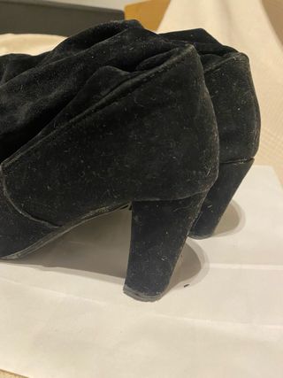 Botas mosqueteras negras