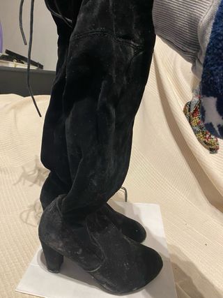 Botas mosqueteras negras