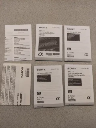 Objetivo Sony SEL15F14G (foto nocturna, auroras..)