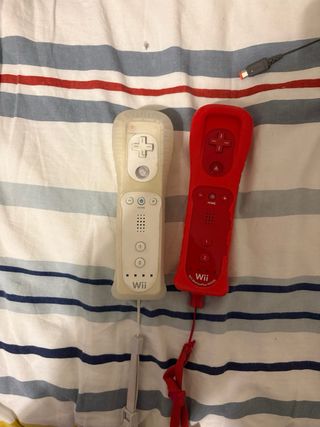Nintendo Wii Consola Negra y Roja