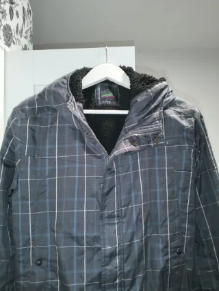 Pull&Bear Chaquetón a cuadros