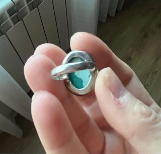 Anillo Plata y Turquesa