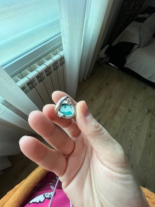 Anillo Plata y Turquesa