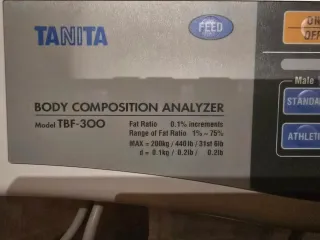Analizador Composición Corporal Tanita TBF-300