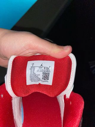 Nike Jordan 1 Low SE Rojo/Blanco