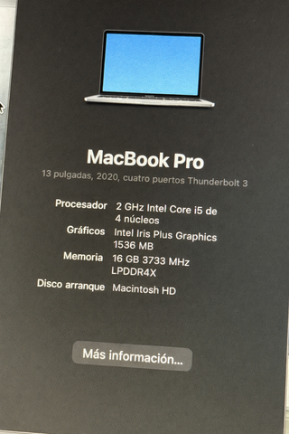 MacBook Pro 13 Apple Argento/Grigio Siderale