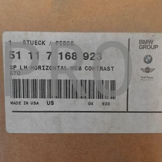 MOLDURA REJILLA LATERAL PARACHOQUES BMW X5 NUEVO