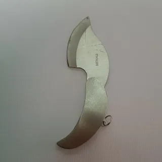 Set 3 coltellini foglia acciaio inox