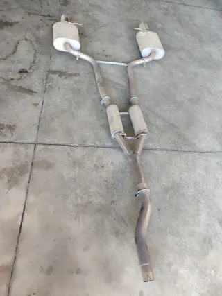 Línea escape A4 B7 2.0 TFSI