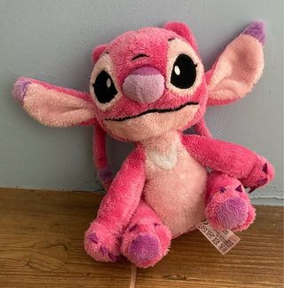 Peluche Angel Stitch Rosa