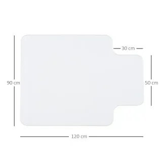 Tapete protector suelo 90x120 cm