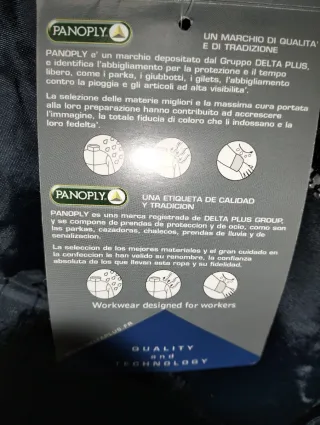 Chubasquero Panoply Negro