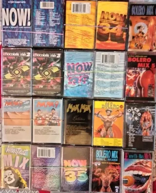 Cintas de Música Variada, internacional, dance,,,,