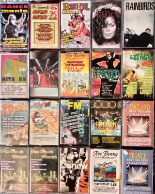 Cintas de Música Variada, internacional, dance,,,,