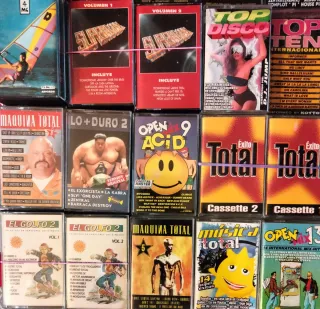 Cintas de Música Variada, internacional, dance,,,,