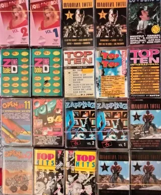 Cintas de Música Variada, internacional, dance,,,,