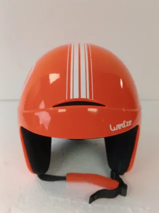 Casco de esquí infantil naranja Wedze