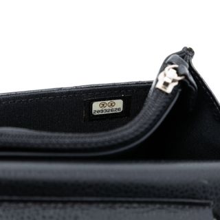 Chanel Portafoglio con catena CC Pelle Caviar