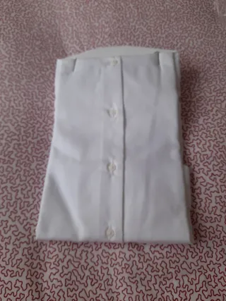 Camisa Blanca Talla 48 Algodón