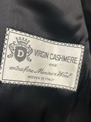 Abrigo lana El Corte Inglés gris sin usar