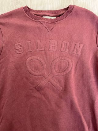 Sudadera Silbon Rosa con Logo