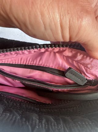 Bolso Desigual negro acolchado