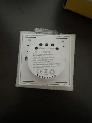 Interruptor Inteligente Cortina ALLEVAI