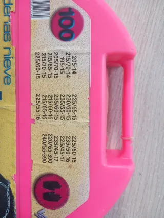 Cadenas Nieve Ochos Talla 100