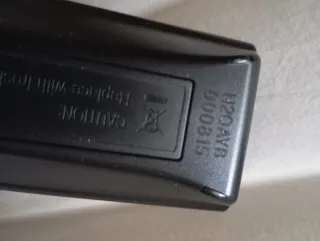 Mando TV Panasonic Negro