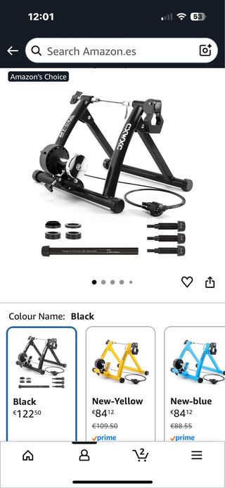 Rodillo Entrenamiento Bicicleta CXWXC MT-04