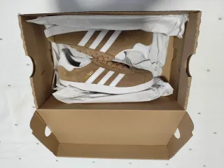 Adidas Gazelle Zapatillas Marrón/Dorado Unisex