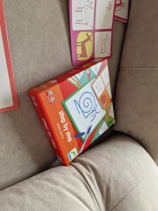 Juego Djeco Aprende a Dibujar Paso a Paso solo1