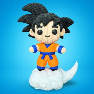 Muñecos Dragon Ball estilo ganchillo