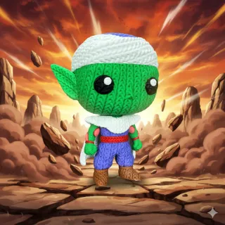 Muñecos Dragon Ball estilo ganchillo