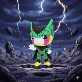 Muñecos Dragon Ball estilo ganchillo