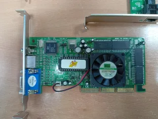 Lote 4 Tarjetas Gráficas y 1 Sonido Vintage