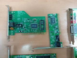 Lote 4 Tarjetas Gráficas y 1 Sonido Vintage