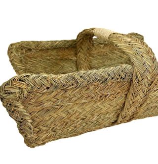 Leñero rectangular esparto