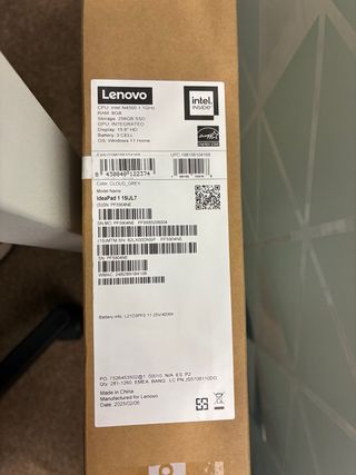 Lenovo IdeaPad 1 15IJL7 8GB RAM 256GB SSD