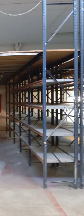 Estantería industrial larga 7,20