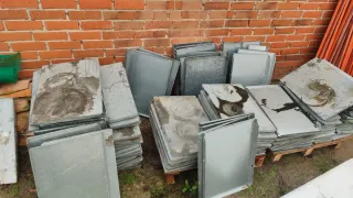 Estantería industrial larga 7,20