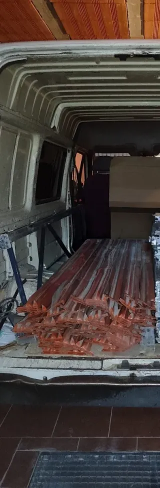 Estantería industrial larga 7,20