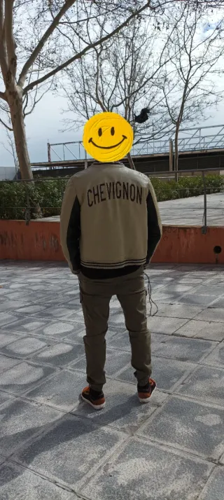 Chaqueta Chevignon Cuero Beige Talla L