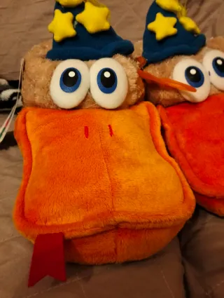 Pantofole 36/38 papera peluche cappello mago stel