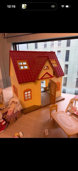 Lote Sylvanian Families Casa Muñecas