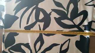 Vestido túnica de fiesta Corte Inglés Beige-Negro