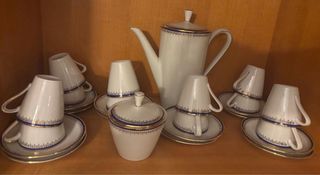 Oscar Schaller Bavaria Set Tè Porcellana