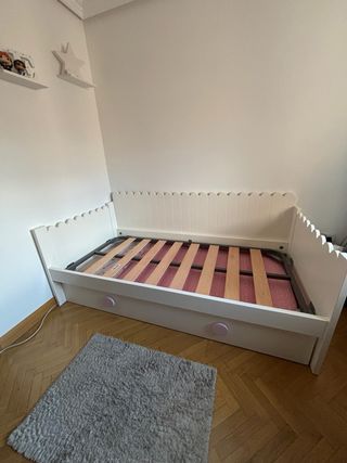 Cama nido 90x190 y dos colchones