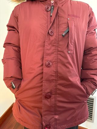 Chaqueta invierno Geographical Norway Roja Larga