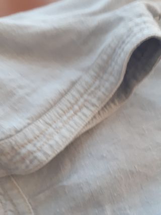 Vestido Caroll azul de lino